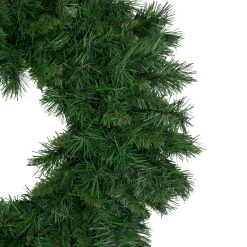 Lush Mixed Pine Artificial Christmas Wreath, 24-Inch, Unlit