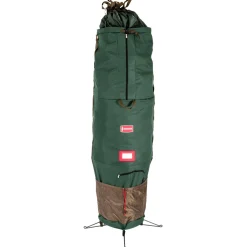 89" Medium Green Upright Christmas Tree Protective Storage Bag - For Artificial Trees