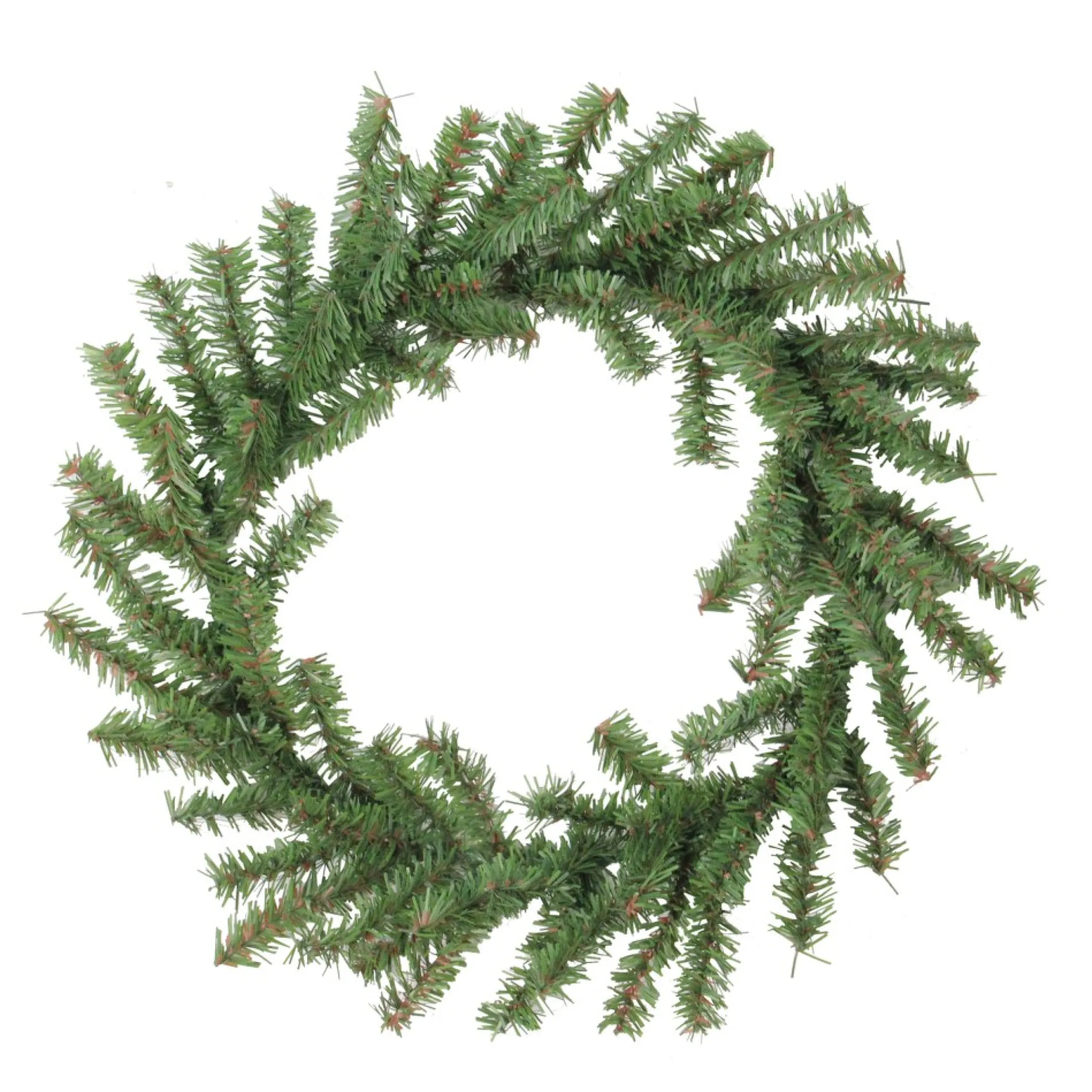 Mini Pine Two-Tone Artificial Christmas Wreath - 12-Inch, Unlit