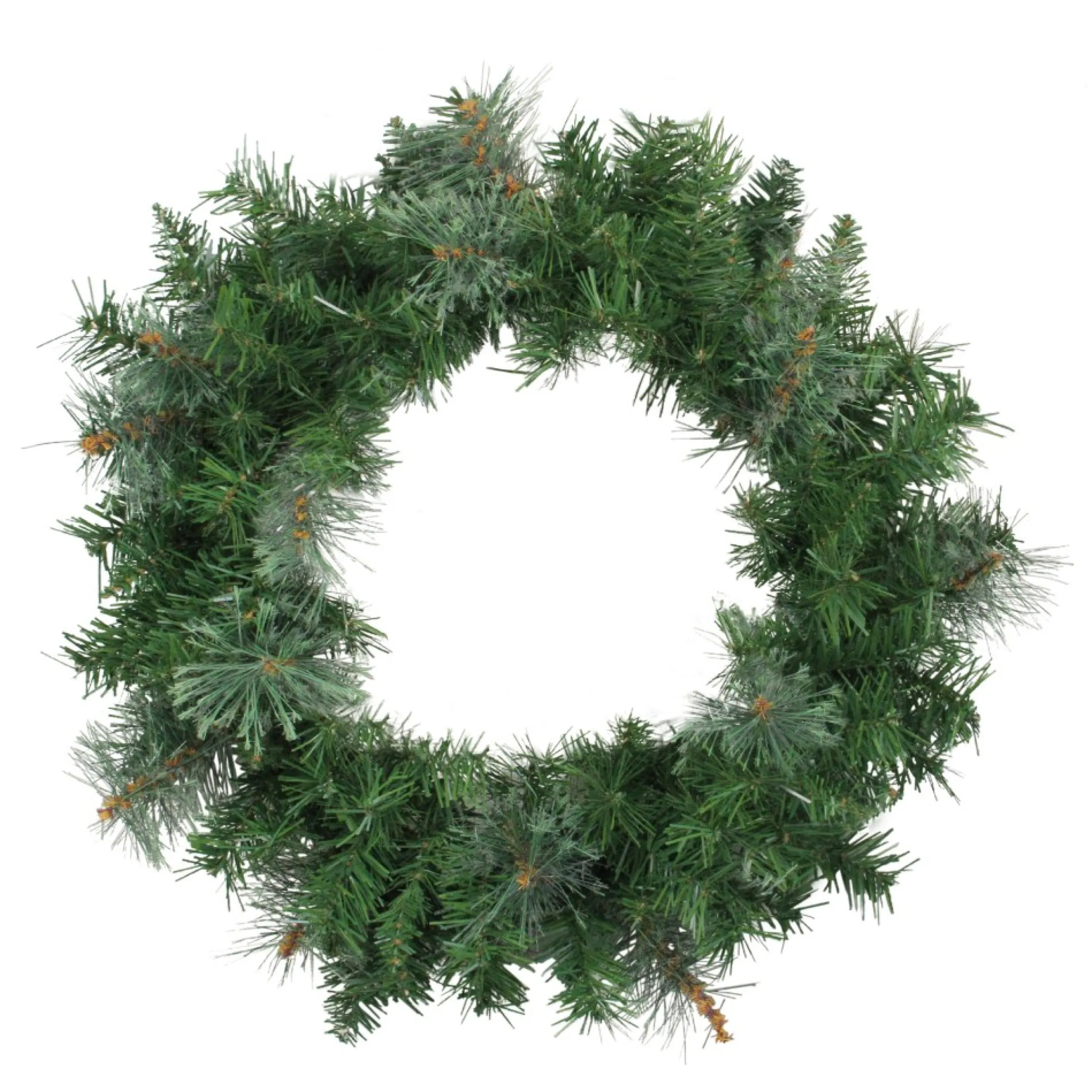 Mixed Cashmere Pine Artificial Christmas Wreath - 24-Inch, Unlit