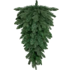 32" Mixed Pine Artificial Christmas Teardrop Swag - Unlit