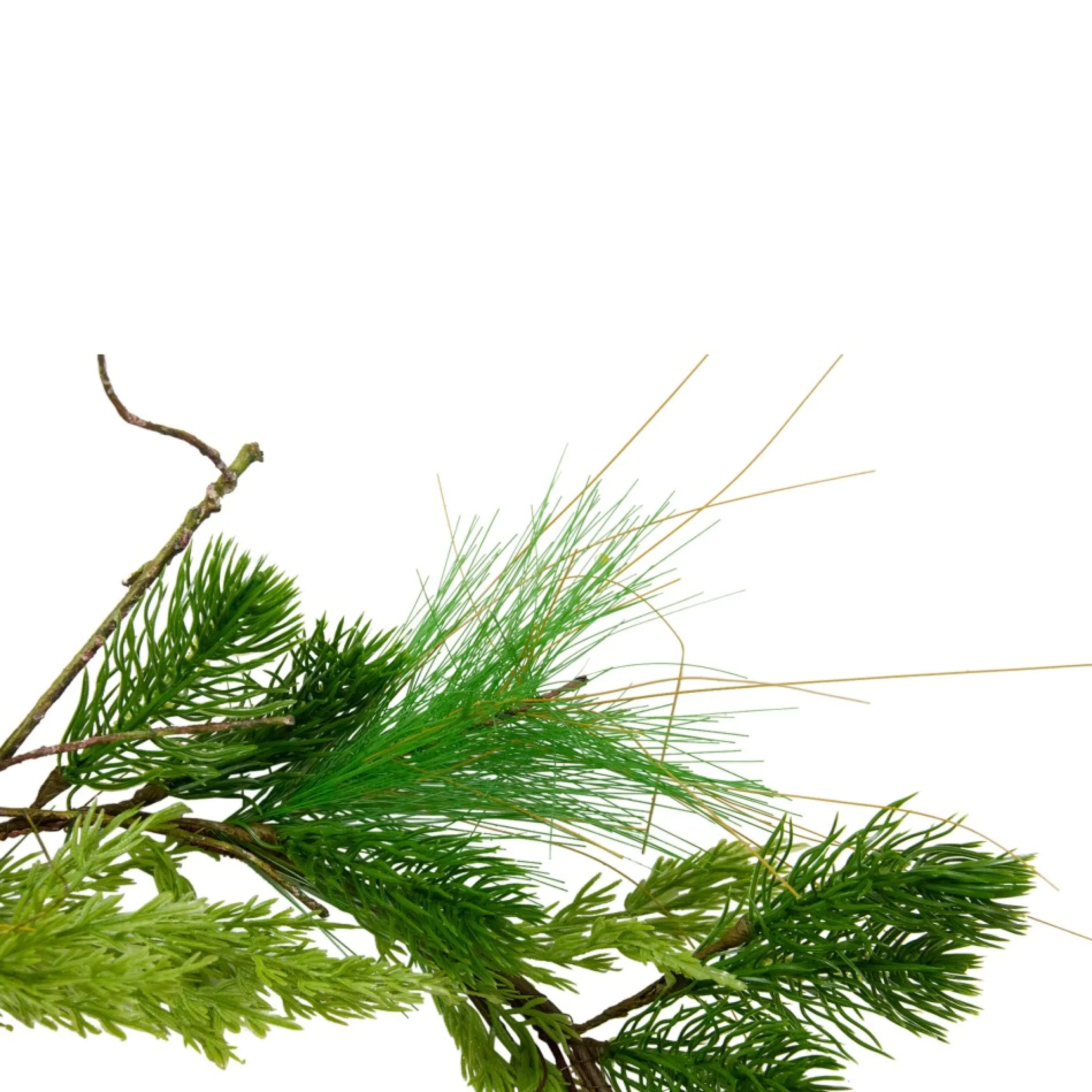 5' Mixed Pine With Pine Cones Artificial Christmas Garland - Unlit
