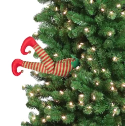 Mr. Christmas Animated Kicking Elf Christmas Tree Decoration