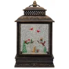 12" Musical Lighted Snowmen Christmas Snow Globe Lantern