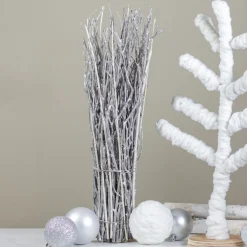 15" Natural Twig Bundle Christmas Tabletop Decoration
