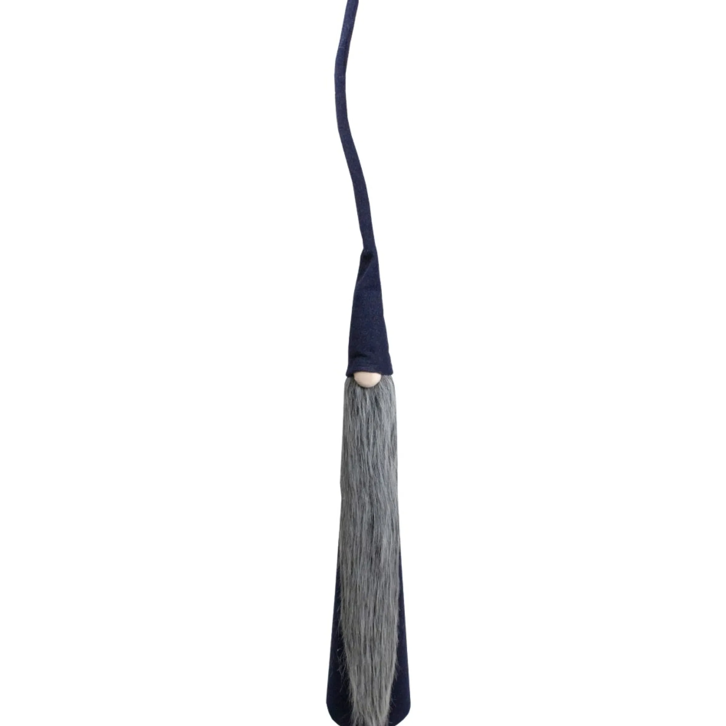 32" Navy Blue Cone Gnome Christmas Tabletop Decor