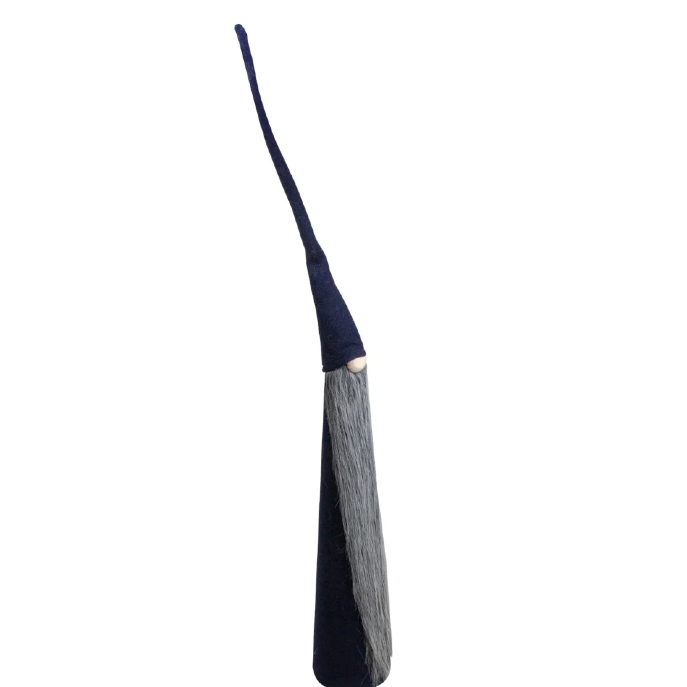 32" Navy Blue Cone Gnome Christmas Tabletop Decor