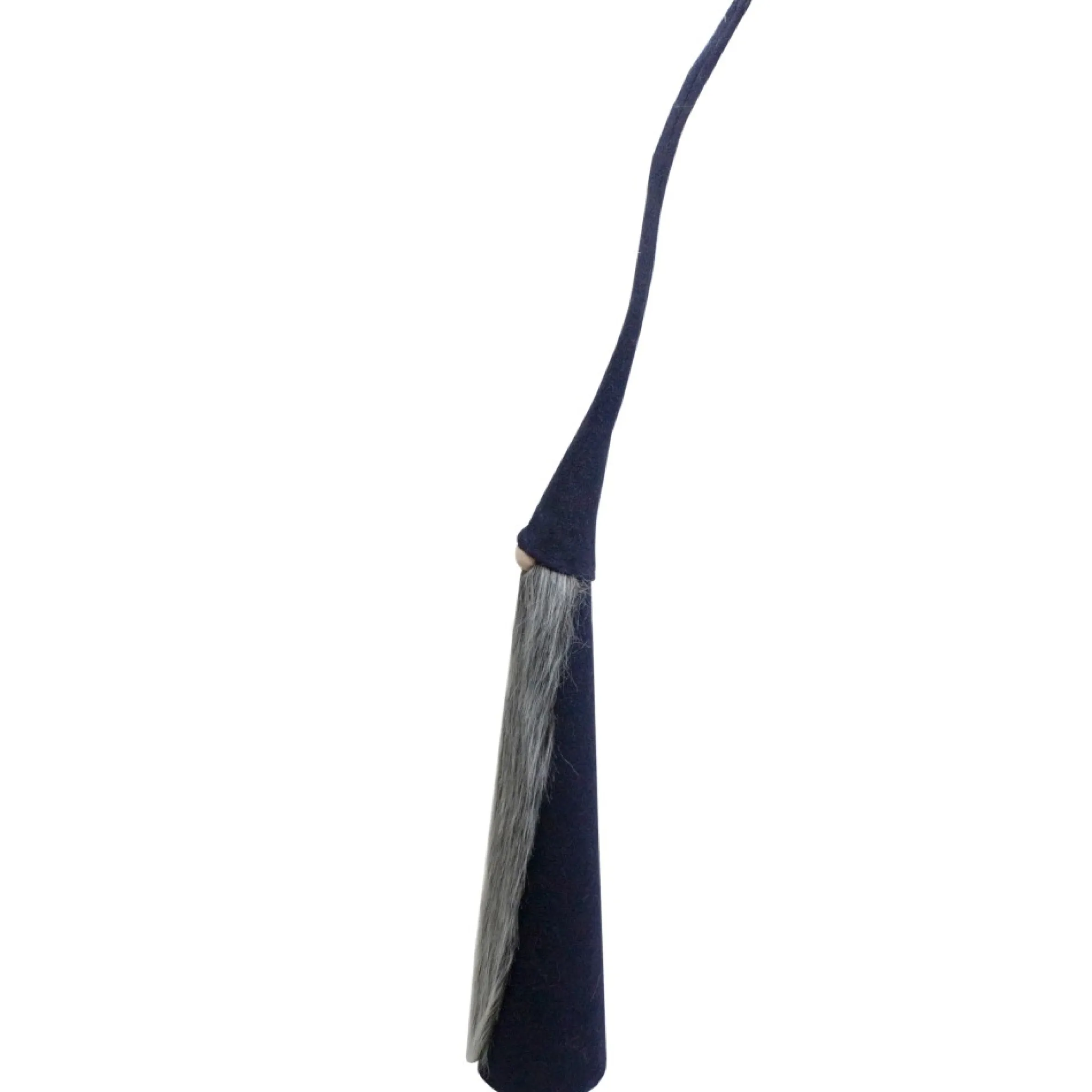 32" Navy Blue Cone Gnome Christmas Tabletop Decor