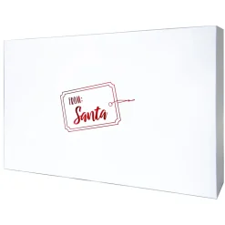 Pack Of 6 White Assorted Christmas Holiday Gift Boxes