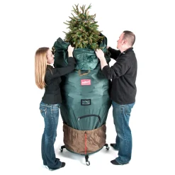 Patented Medium Upright Tree Storage Bag With 2 Way- Up To 7Ft Tree