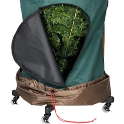 Patented Medium Upright Tree Storage Bag With 2 Way- Up To 7Ft Tree