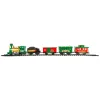 21-Piece Battery Operated Lighted & Animated Christmas Express Train Set With Sound