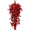 Plum Blossom Teardrop Spring Artificial Swag, 28-Inch, Unlit