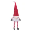 25" Plush Gnome Christmas Tree Topper, Unlit