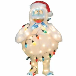 49" Pre-Lit Bumble Christmas Outdoor Decoration - Multi Lights