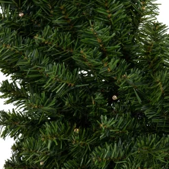 Pre-Lit Canadian Pine Artificial Christmas Double Wreath, 36-Inch, Clear Led Lights