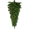 52" Pre-Lit Canadian Pine Artificial Christmas Teardrop Swag - Clear Lights