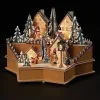 11.5" Pre-Lit Led Star Shaped Christmas Village Scene