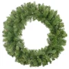 Pre-Lit Noble Fir Artificial Christmas Wreath - 30-Inch, Clear Lights