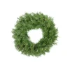 Pre-Lit Northern Frasier Fir Artificial Christmas Wreath - 24-Inch, Clear Lights