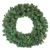 48" Pre-Lit Royal Oregon Pine Artificial Christmas Wreath - Clear Lights