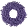 Purple Lavender Artificial Floral Spring Wreath, 28-Inch, Unlit