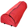 Quilted Red Rolling Christmas Tree Storage Bag For Trees Up To 7.5Ft