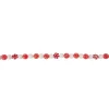4' Red And White Peppermint Candy Christmas Garland
