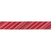 Red And White Striped Christmas Wired Craft Ribbon 2.5" X 10 Yards