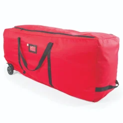 59" Red Ez Roller Christmas Tree Storage Bag