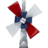 21.25" Red, White And Blue Christmas Wreath Hanger