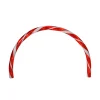 Set Of 3 Candy Cane Arch Outdoor Christmas Pathway Markers