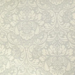 Set Of 2 Gray Damask Patterned Soft Storage Bins With Zipper Closure 40