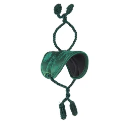 Set Of 3 Green Christmas Banister Protecting Garland Ties
