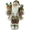18" Standing Santa Christmas Figure With Presents
