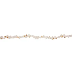 9' Traditional Faux Popcorn Christmas Garland, Unlit
