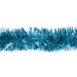 25' Turquoise Blue Metallic Twist Novelty Christmas Garland