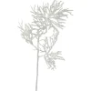 22" White Frosted Artificial Christmas Spray
