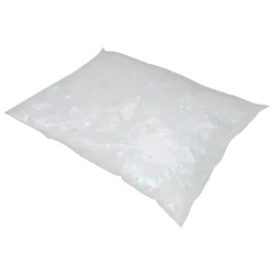 White Iridescent Artificial Powder Snow Flakes For Christmas Decor 1.75Qts
