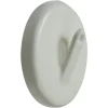 2.75" White Magnetic Christmas Wreath Hanger