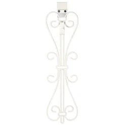 19.5" White Unique Adjustable Christmas Wreath Hanger
