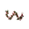9' X 13.75" Berry Rope Artificial Christmas Garland, Unlit