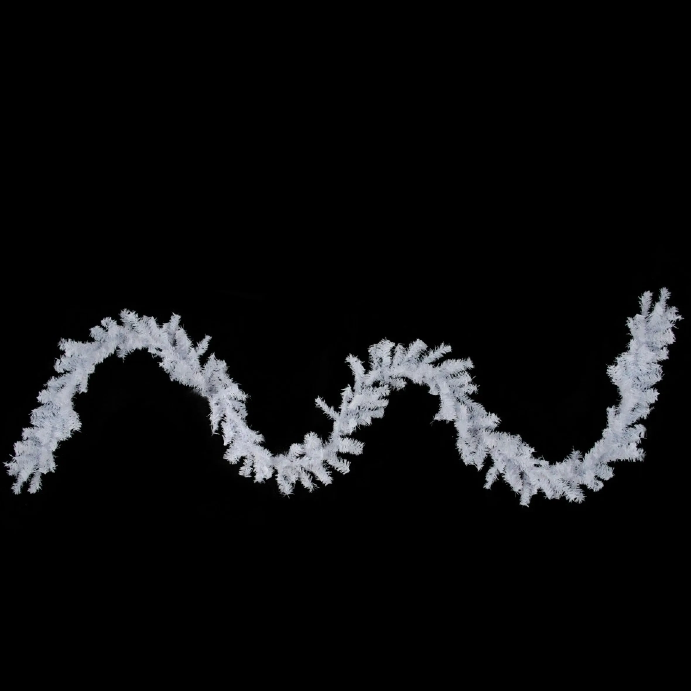 100' X 8" Commercial Length White Canadian Pine Artificial Christmas Garland, Unlit