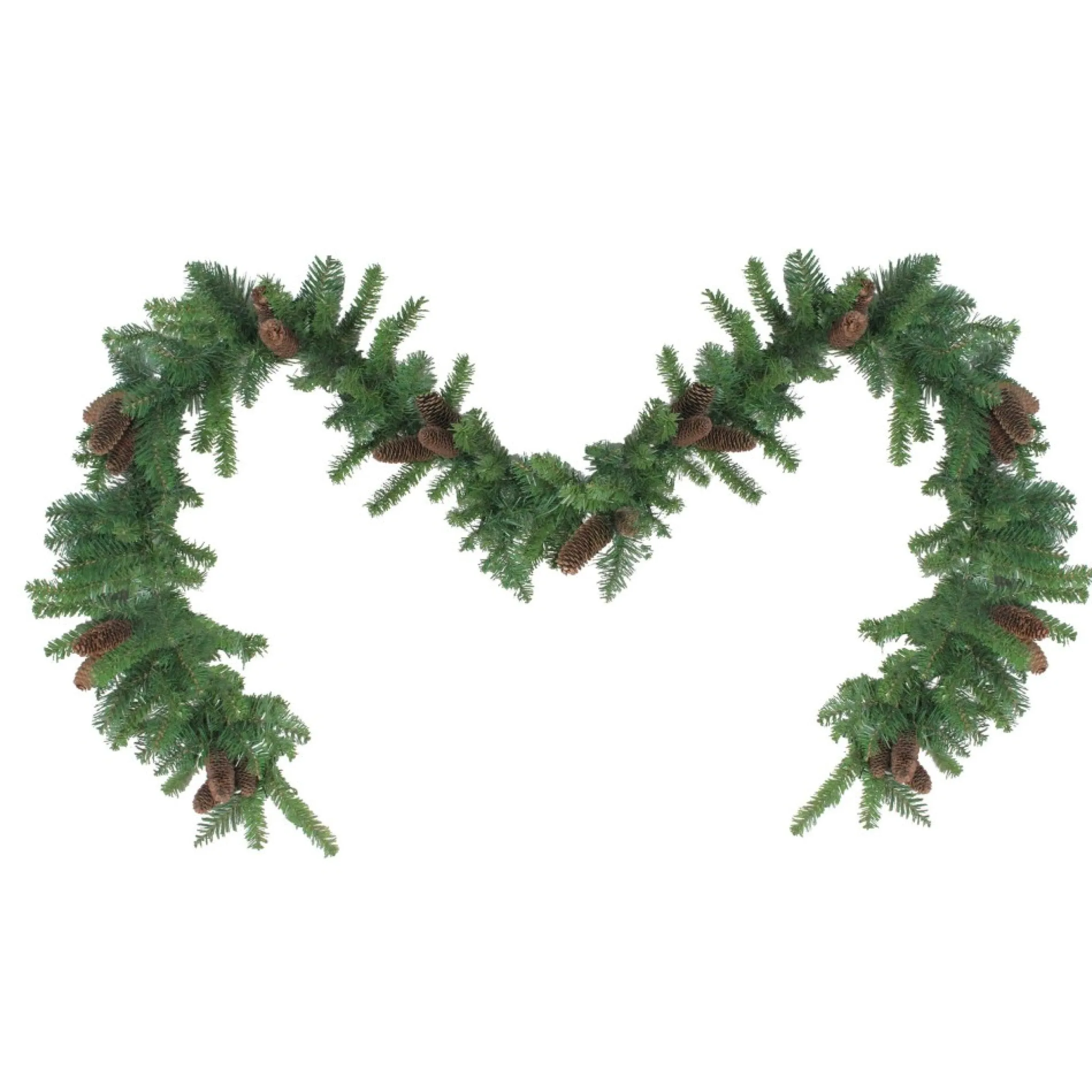 9' X 14" Dakota Red Pine Artificial Christmas Garland - Unlit