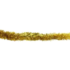 12' X 2.75" Deep Gold Traditional Artificial Christmas Garland - Unlit