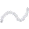 9' X 10" Icy White Iridescent Spruce Artificial Christmas Garland - Unlit