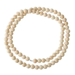 2.9' X 1.6" Pine Sphere Beads Artificial Garland - Unlit