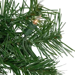 9' X 12" Pre-Lit Dakota Red Pine Artificial Christmas Garland - Clear Dura Lights