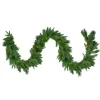 9' X 14" Pre-Lit Led Mixed Rosemary Pine Artificial Christmas Garland - Warm White Lights