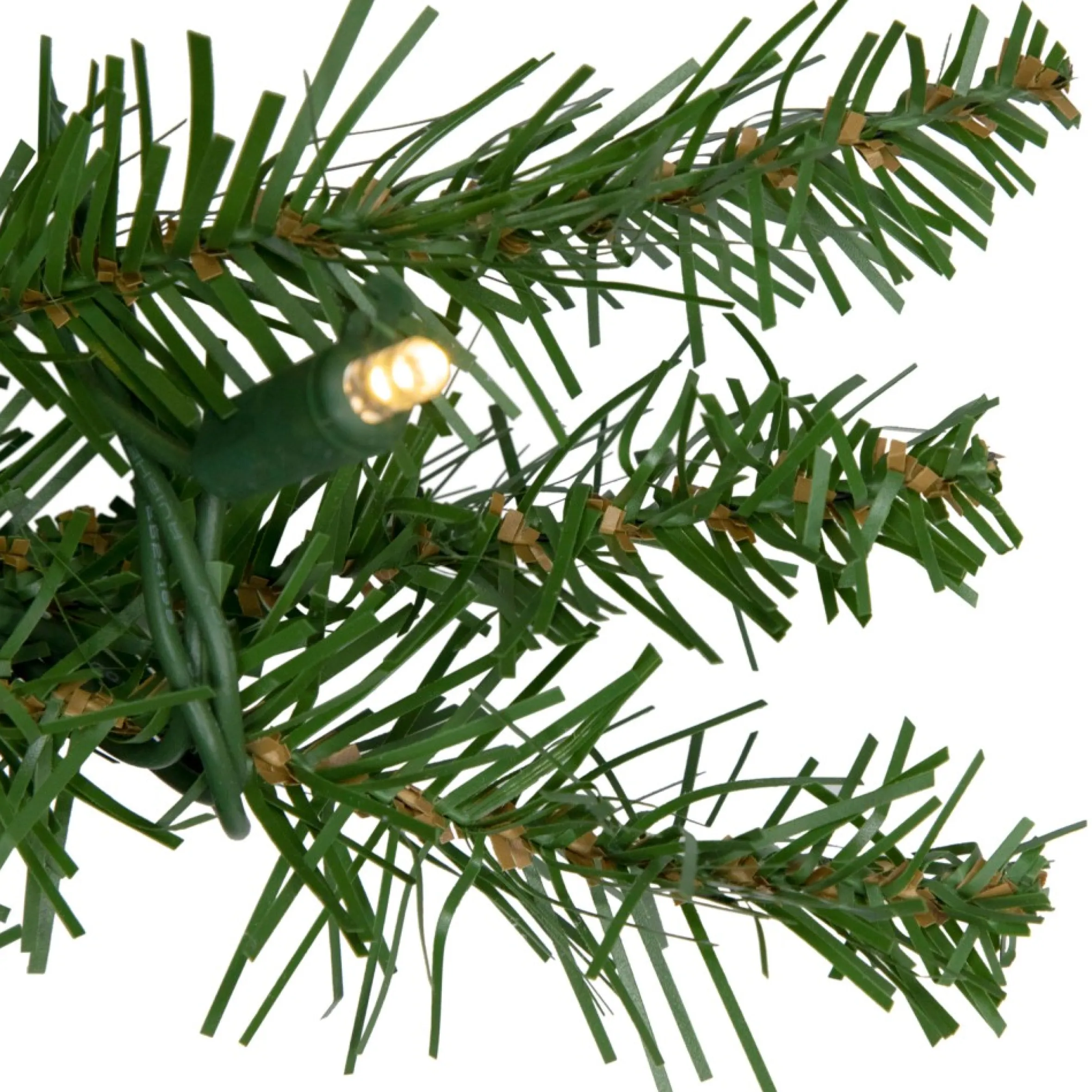 9' X 10" Pre-Lit Northern Pine Artificial Christmas Garland - Warm White Led Lights
